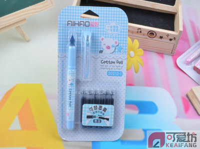 厂家直销批发可换墨囊钢笔 专注学生需求的优质文具选择